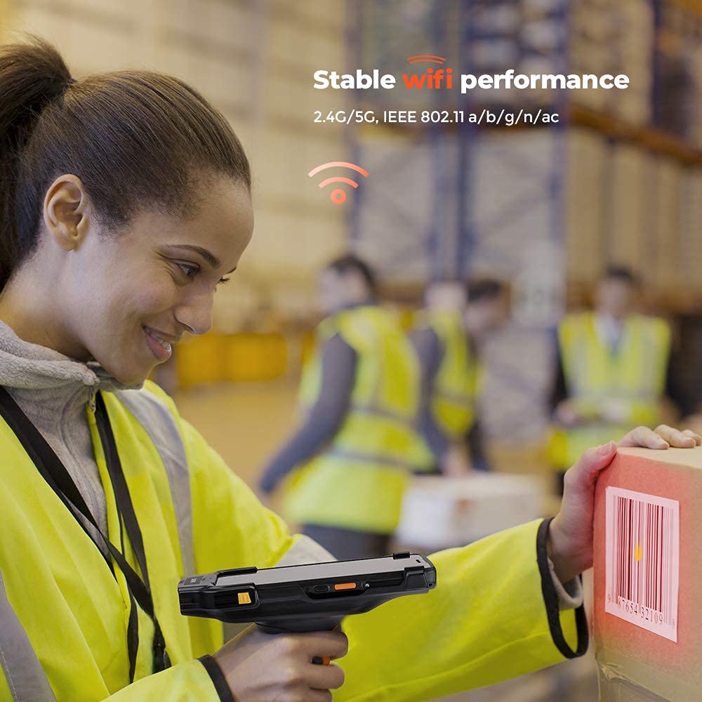 Buy MUNBYN Android Barcode Scanner Pistol Grip, 2D Android Scanner