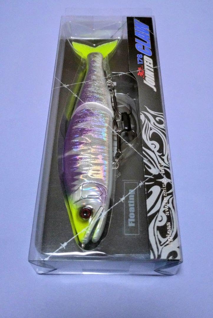 AKクラフト マリ40 ブラックシェル 赤金グリッター サクラマス AKジグ