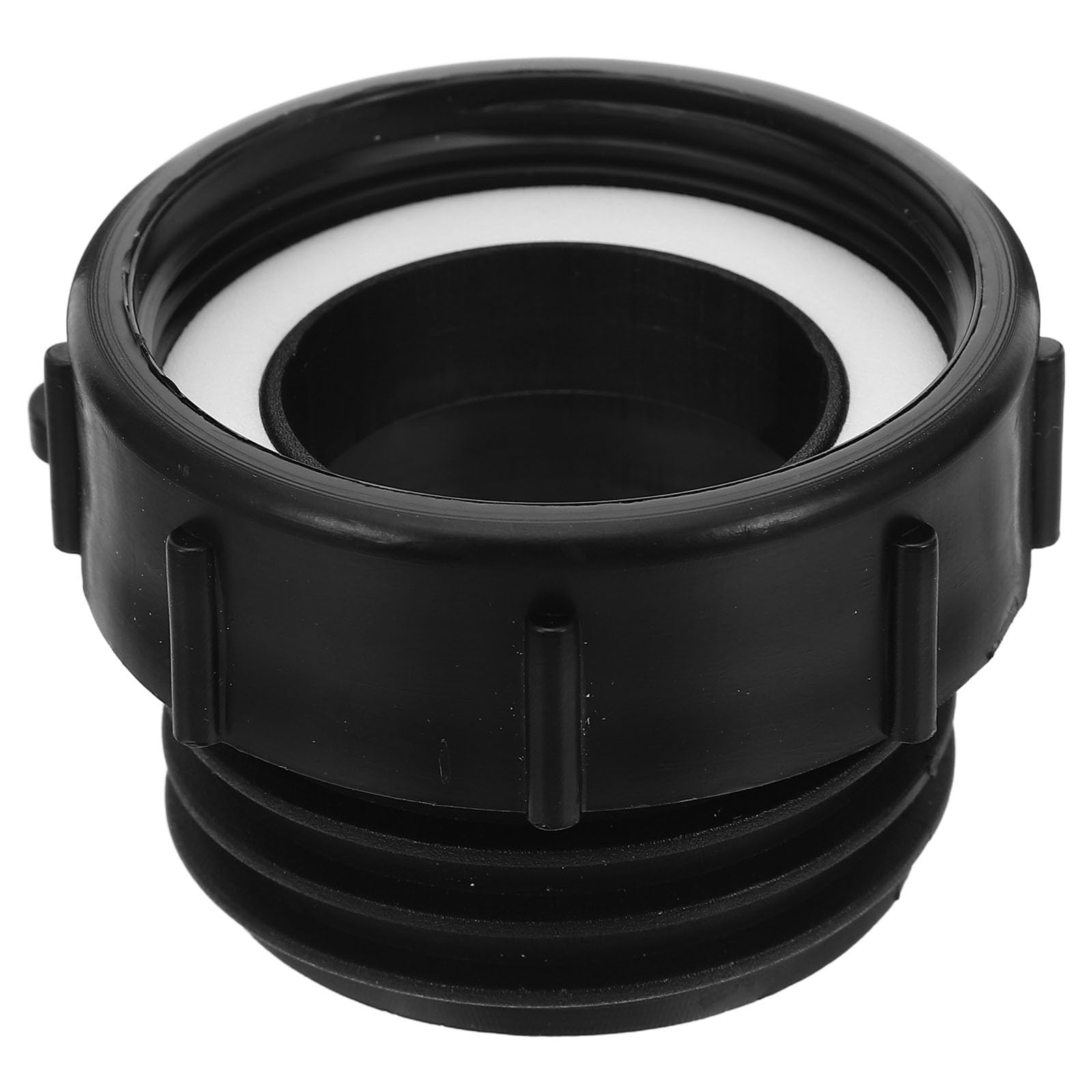 Amosfun IBC Tote Fine Thread Adapter to Coarse Thread 60mm Hose Faucet Connector for Garden Hose, 2-inch IBC Tank Valve Fitting Suitable for Water Tank Connection