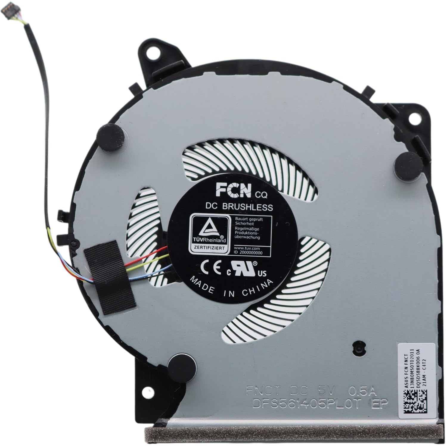 LAPPYZONE Replacement Laptop CPU Cooling Fan for Asus VivoBook 14 M409 M409BA M409D M409DA X509FJ-FLX509F X409U X509F X409F FL8700D X509U FL8700F Y5200U Y5200F Y4200D A409FA A409FJ A409UA laptop-picture-31