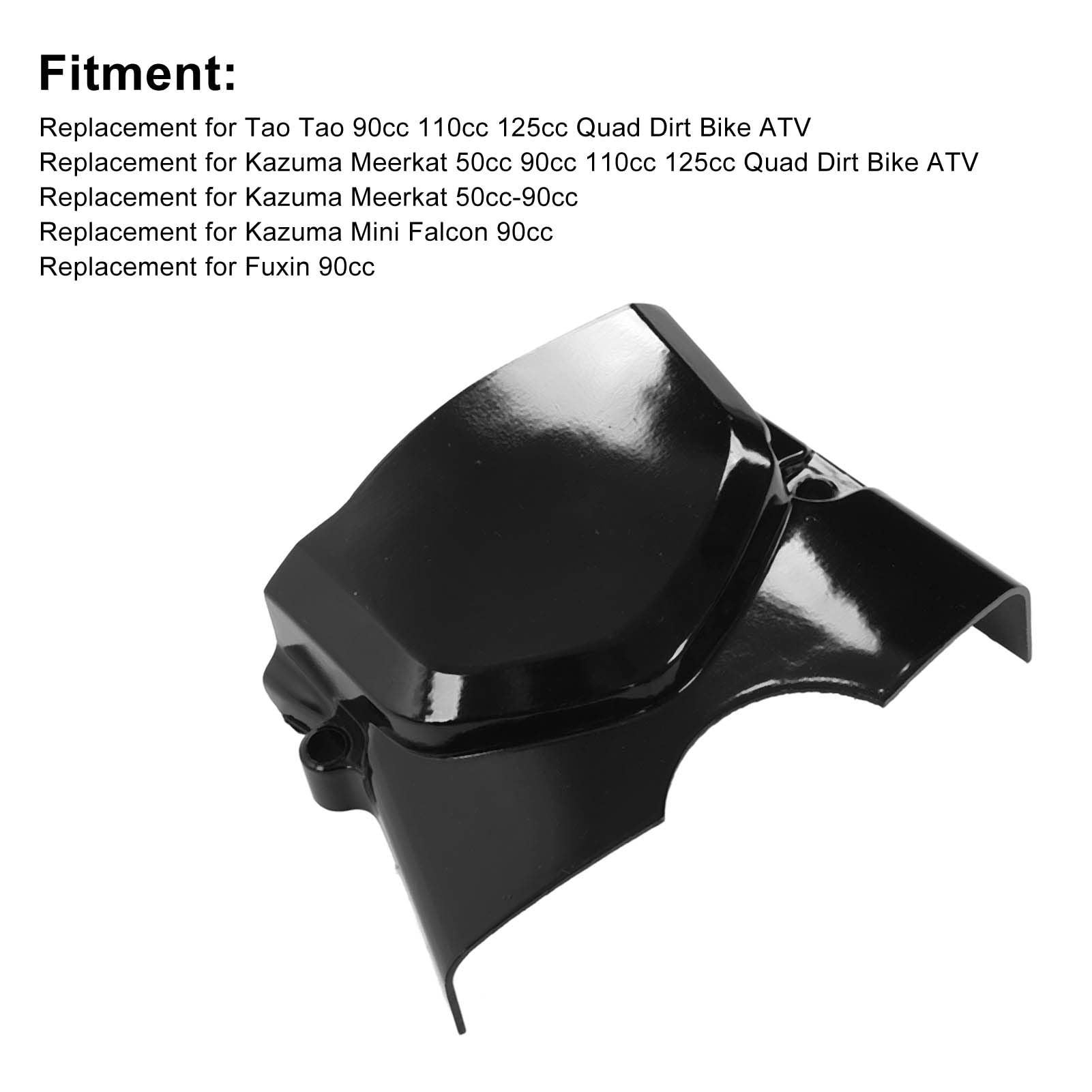 Engine Front Sprocket Chain Cover Case 90cc 110cc 125cc Quad Dirt Bike ATV Buggy - Foto 2