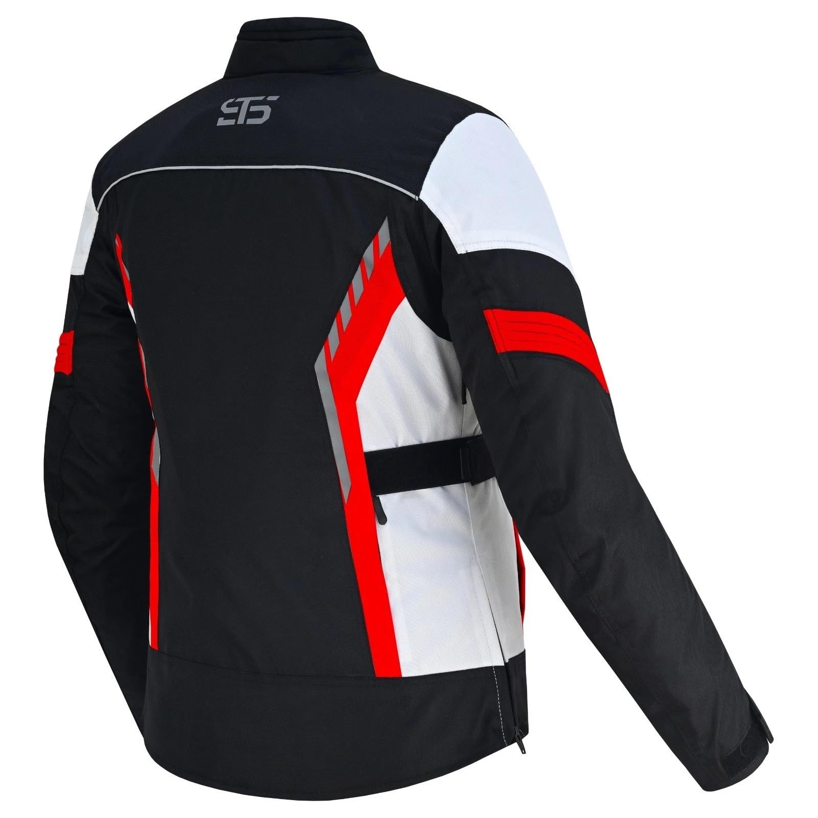 Genérico Chaqueta de Moto para Mujer ST 848 MXP-Tex, 3 Capas, 4 Estaciones, Impermeable, Poliéster 600D