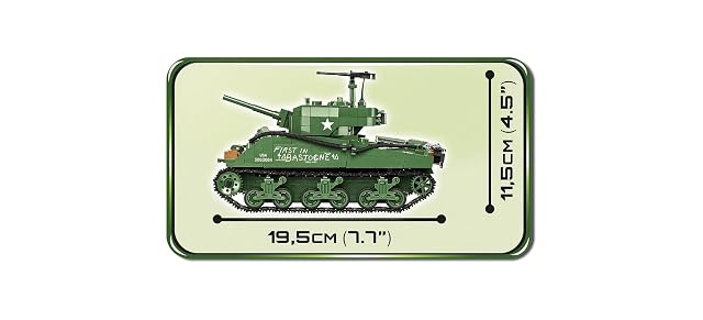 Foto 6 de 8 de COBI 2550 Sherman M4A3E2 Jumbo, Historical Collection, World War II (WWII)