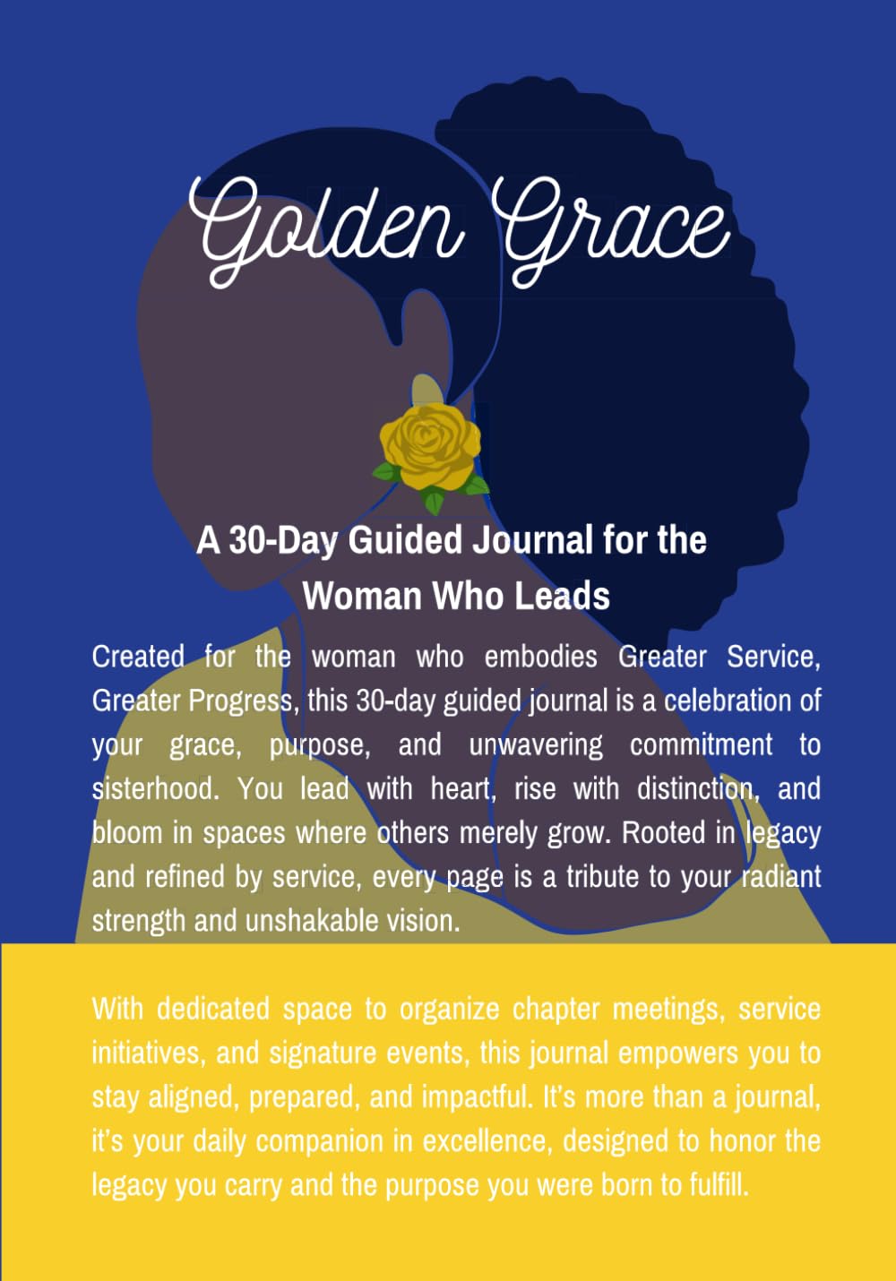 Golden Grace: A 30-Day Guided Journal for the Woman Who Leads
