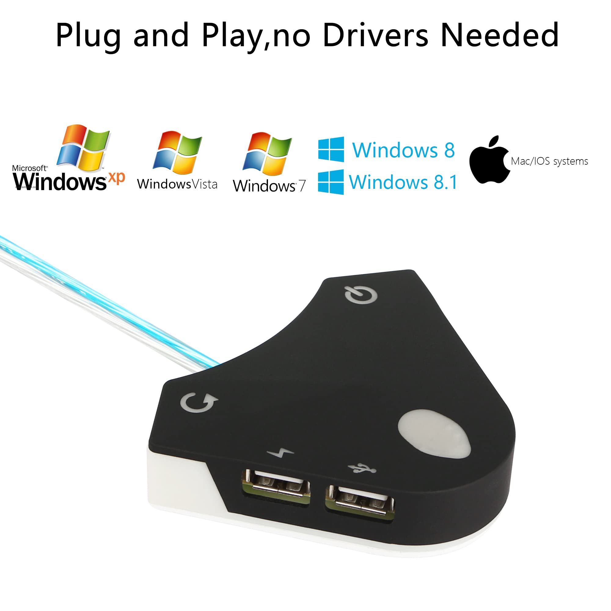 External Pc Power Button GELRHONR ,Desktop PC Power Switch,Desktop ...