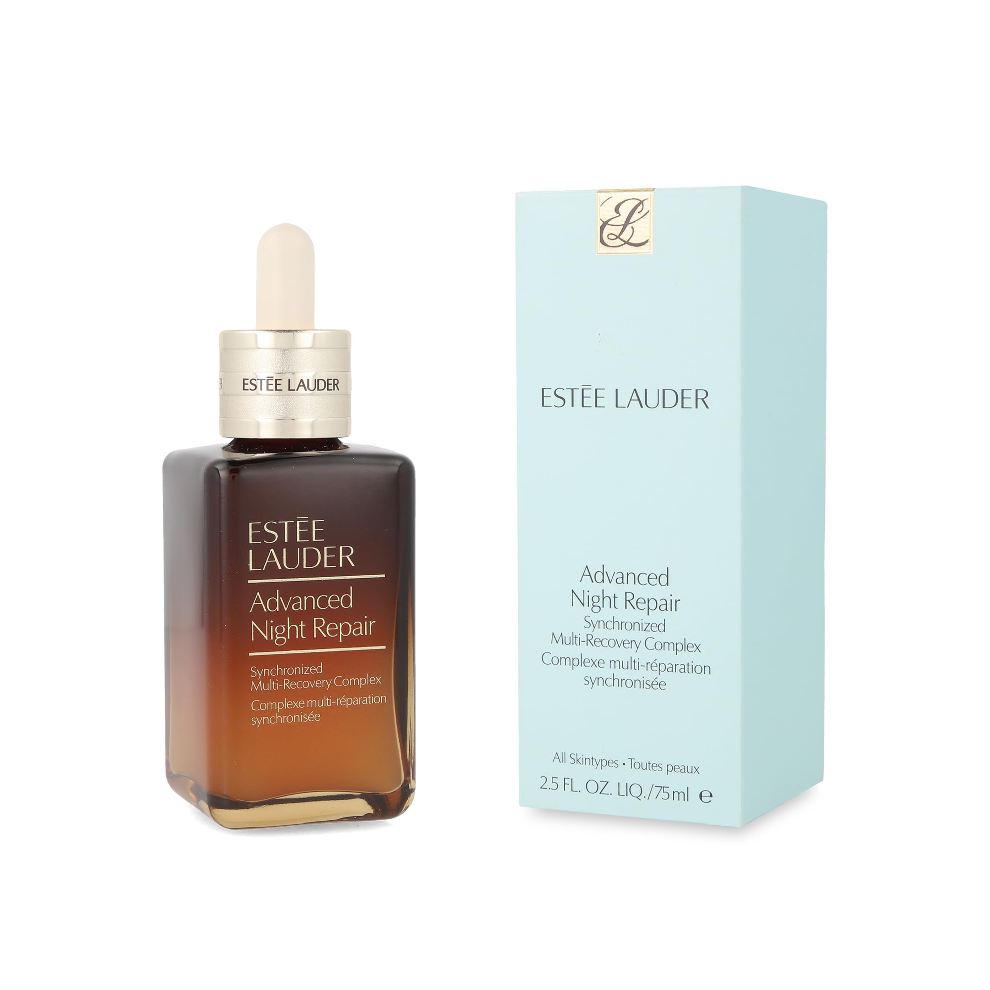 Estée Lauder Advanced Night Repair Synchronized Multi-Recovery Complex | Gesichtsserum mit Hyaluron & Peptiden | Für glattere, strahlendere & ebenmäßigere Haut | Für jeden Hauttyp, 75ml