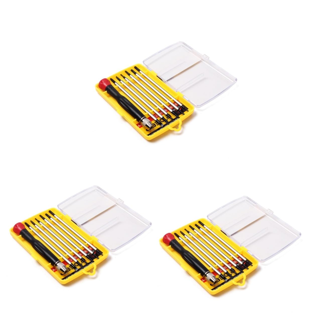 Gadpiparty 3piezas Destornilladores De Precisión Herramienta Multifuncional Para Reparación De Relojes Laptops y Electrónica Mango Ergonómico y Alta Precisión