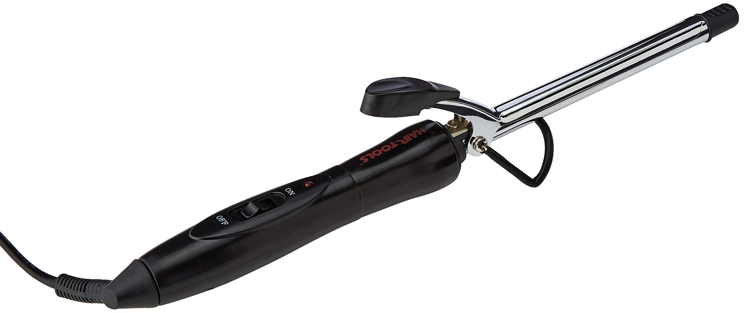 Hair Tools Large 13mm Waving Iron With Clamp. Hot Barrel Curling Wand with Temperature Up To 180 Degrees. Electric Curler Tongs with Cool Tips for Easy Styling & Shine, Soft & Healthy Hair.