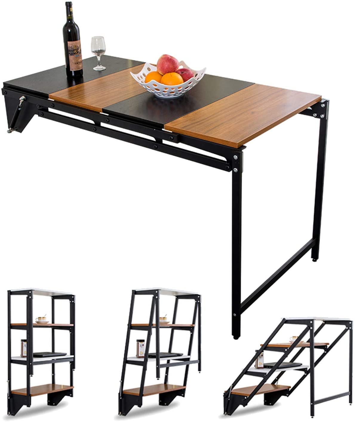 Tableau mural bureau convertible à pliage LWX pour studio cosy
