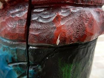 Amazon.co.jp: 木彫りワインボトルケース人形型木製オブジェ