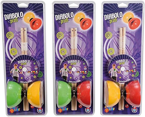 Androni - Gioco Diabolo Profi con Dvd Istruttore
