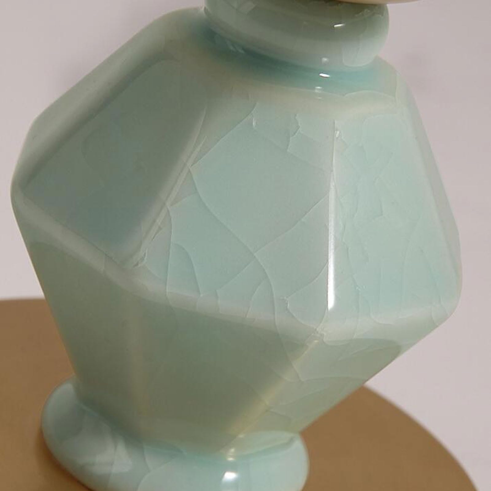 Lampa stołowa na biurko, nowoczesna, mała, ceramiczna, biała, abażur, stolik nocny, salon, sypialnia, lampa biurkowa LED