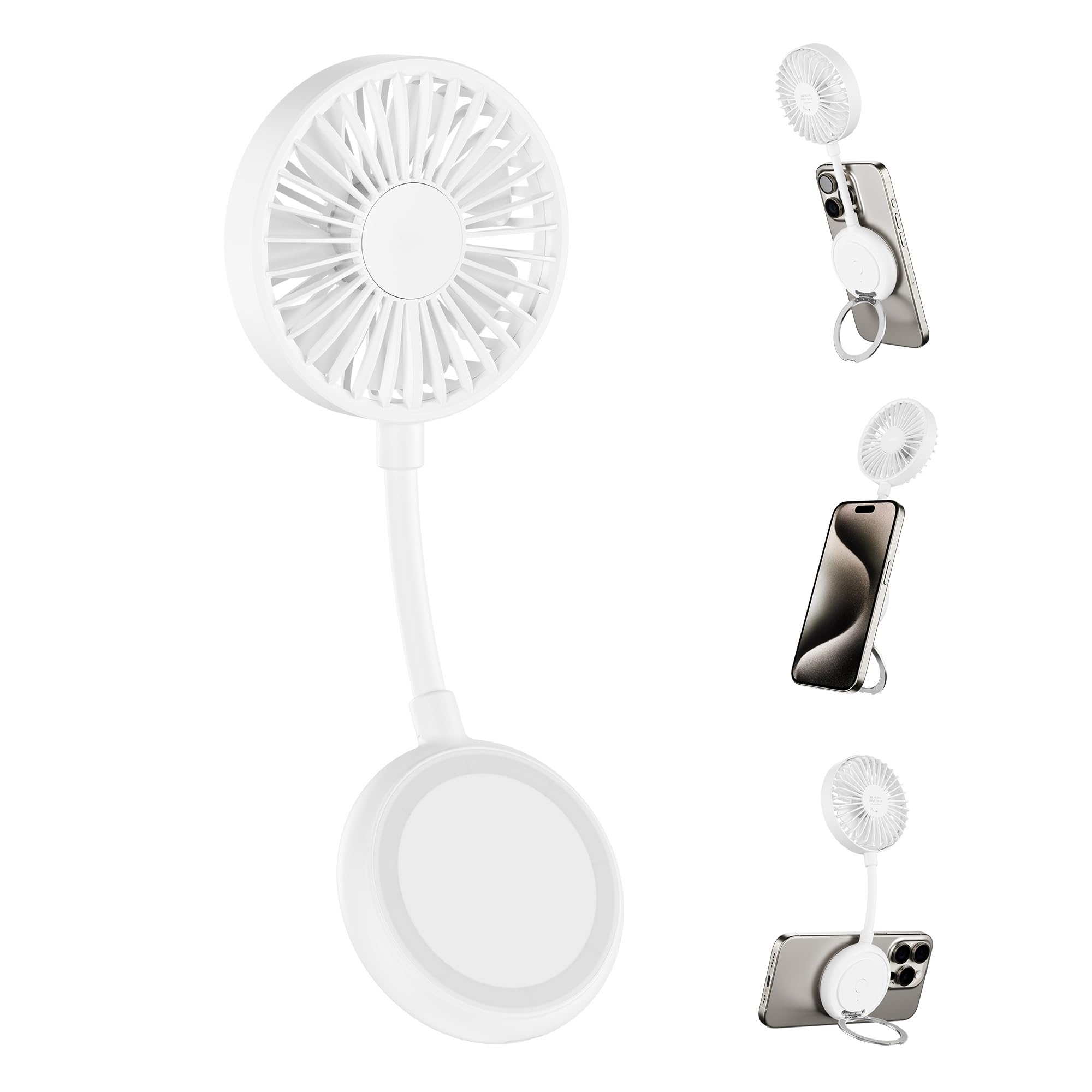 Amazon.co.jp: JJC 磁吸 ハンディファン マグネット スマホ扇風機
