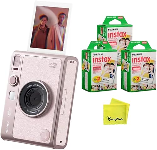 Miniatura 14 de Fujifilm Instax Mini EVO - Cámara instantánea Negro -,(BK) con 2 paquetes individuales,(BK) con 4 paquetes individuales,(BR) con 3 paquetes