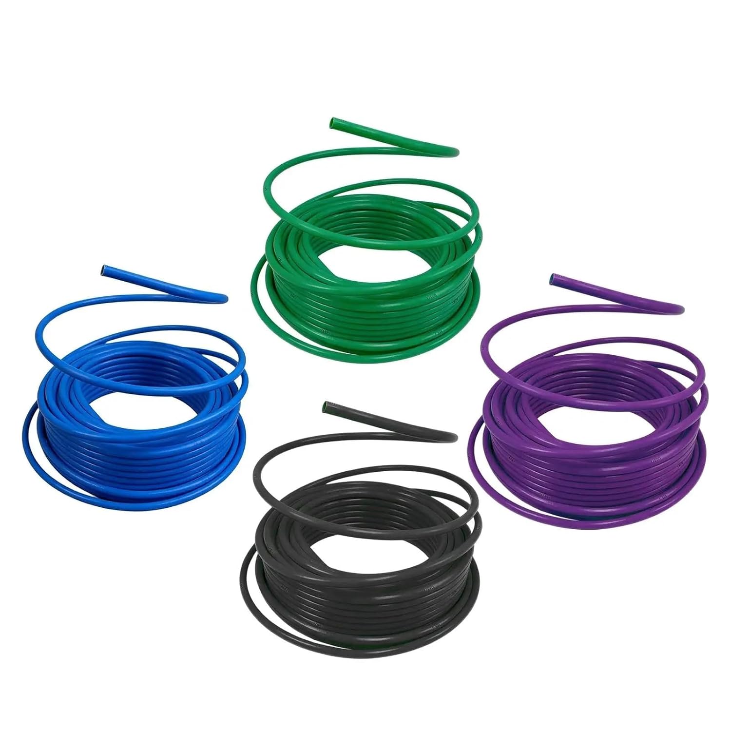 Flexible Pipe PVC Tubing for Artificial Flowers Polyvinyl Chloride Floral Stem Rod for DIY Wedding Arch Arrangement Bendable Event Flower Decor(Purple)