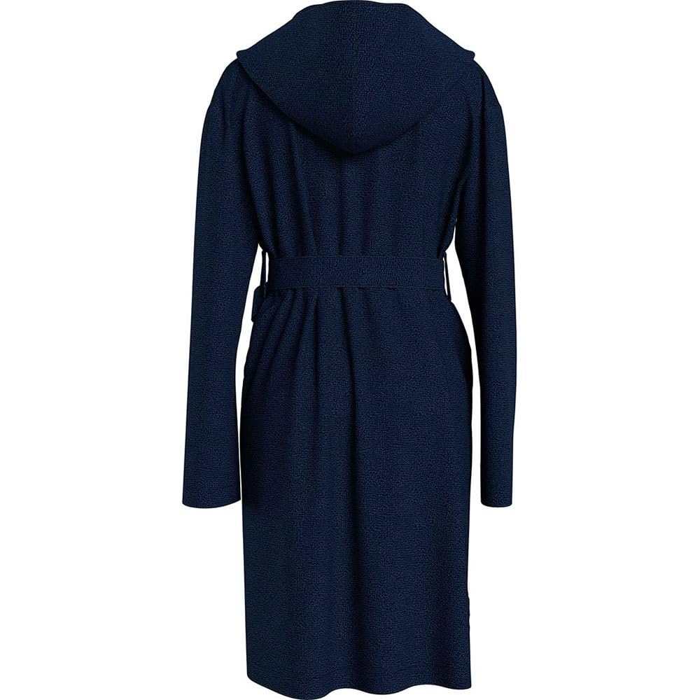 Tommy Hilfiger Peignoirs pour femmes, Bleu (Desert Sky), L