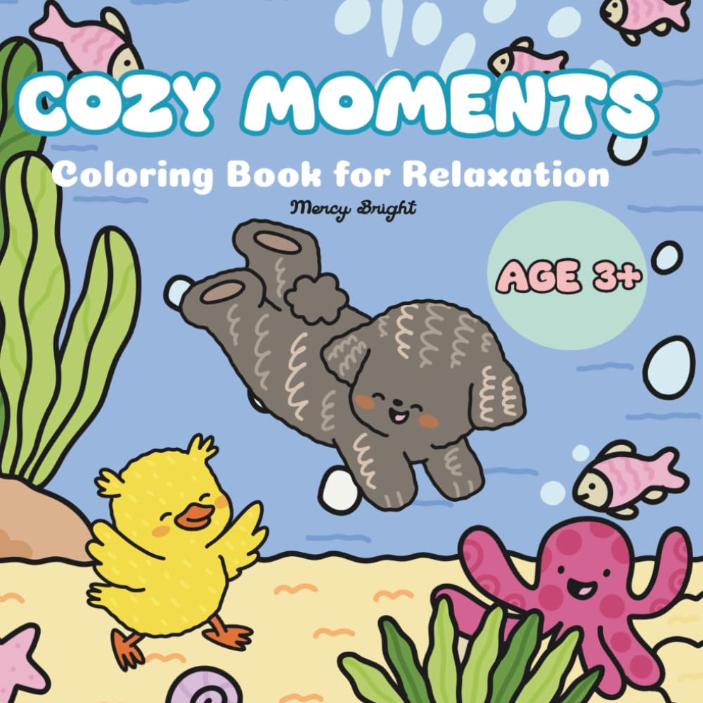 Cozy Moments: Coloring Book for Relaxation