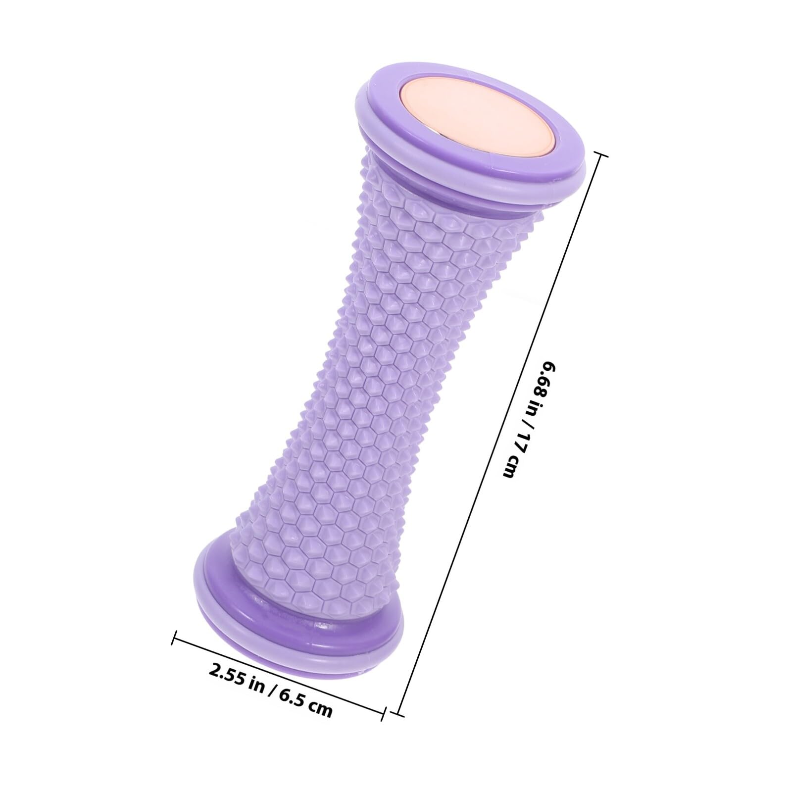2 Stück Yoga Fußmassagegerät aus Tpr und Pvc mit Fersenrollenmassagefunktion der Durchblutung und Effektiven Fußsohlenmassage