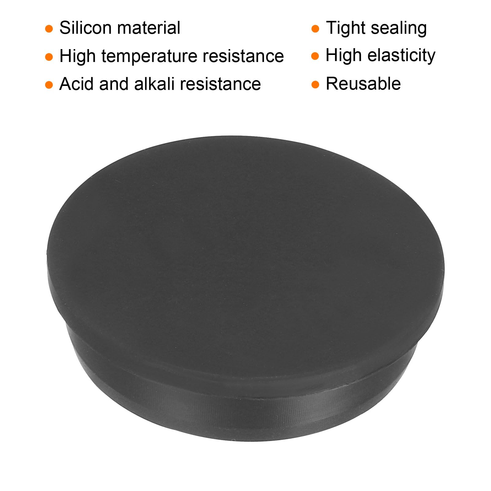 Uxcell T-förmiger Silikonstopfen – 57 Mm Für Pulverbeschichtung, Hochtemperaturfest & Säurebeständig