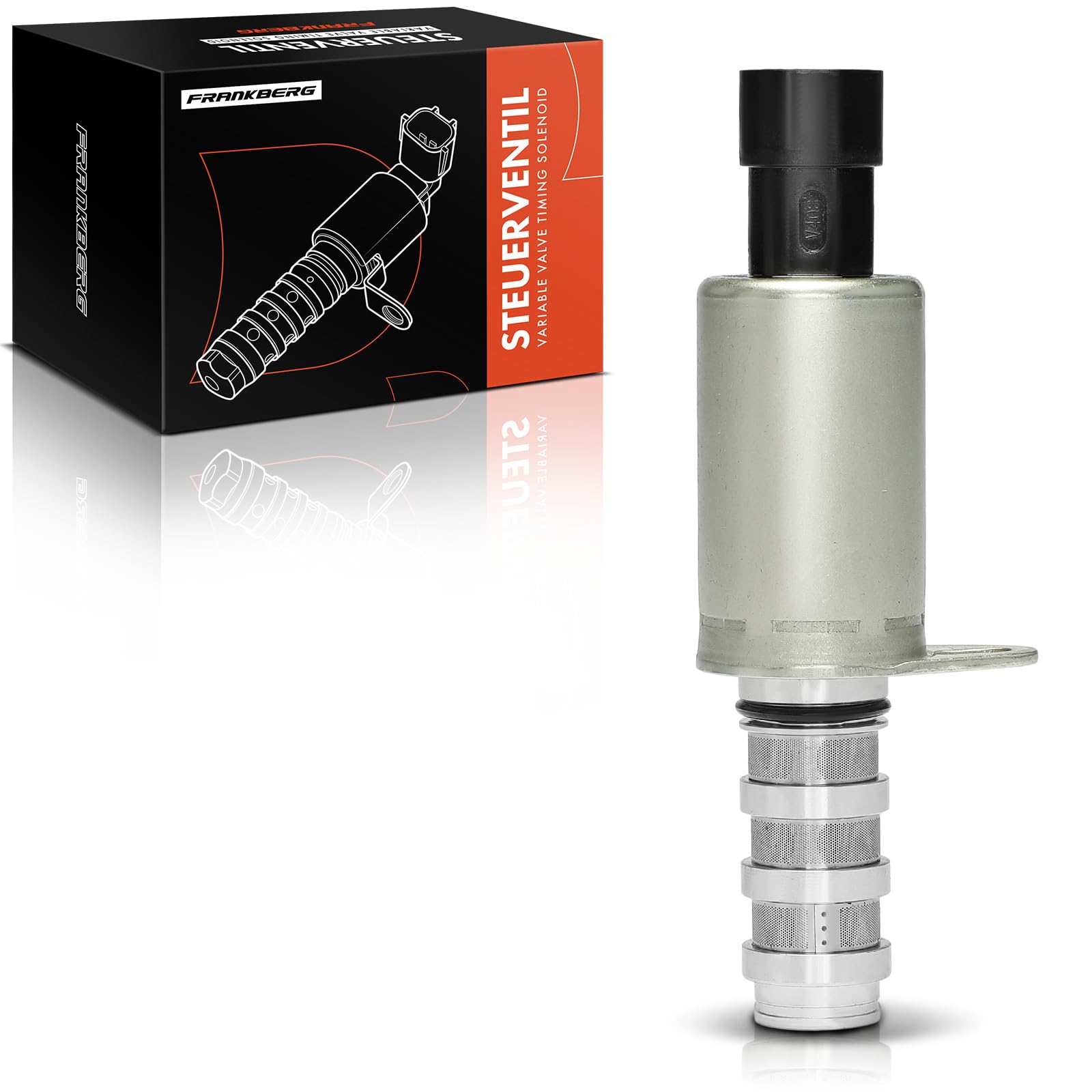 Frankberg Valvola di comando Regolatore dell'albero a camme Benzina Compatibile con 500 312 1.2L KA RU8 1.2L Punto Evo 199 1.2L 169 1.2L Grande Punto 199 1.4L Replace# 9S5112K073AA