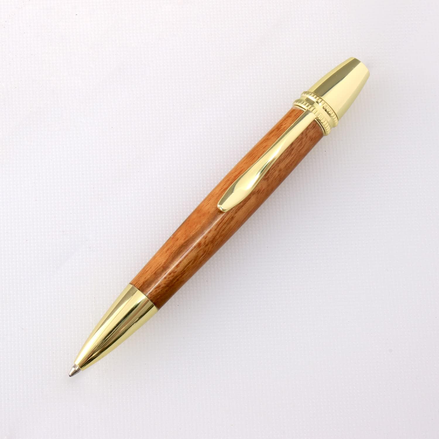 Legacy Woodturning, Polaris Twist Pen Kit - Gold, 8 Pack