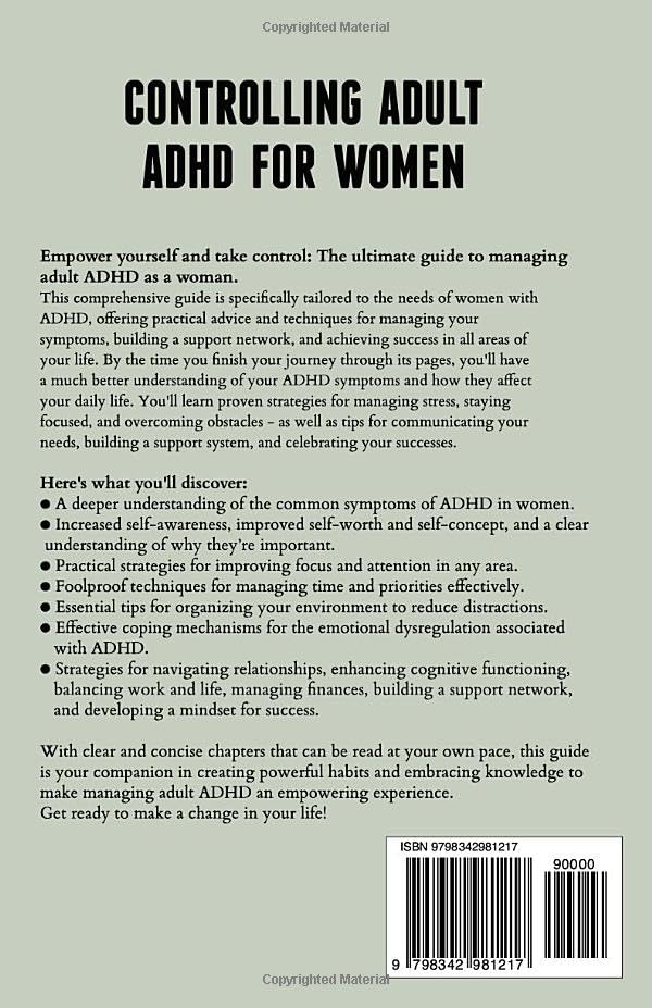 Controlling Adult ADHD for Women: Understanding Your Symptoms and How to Manage Them - Image 2