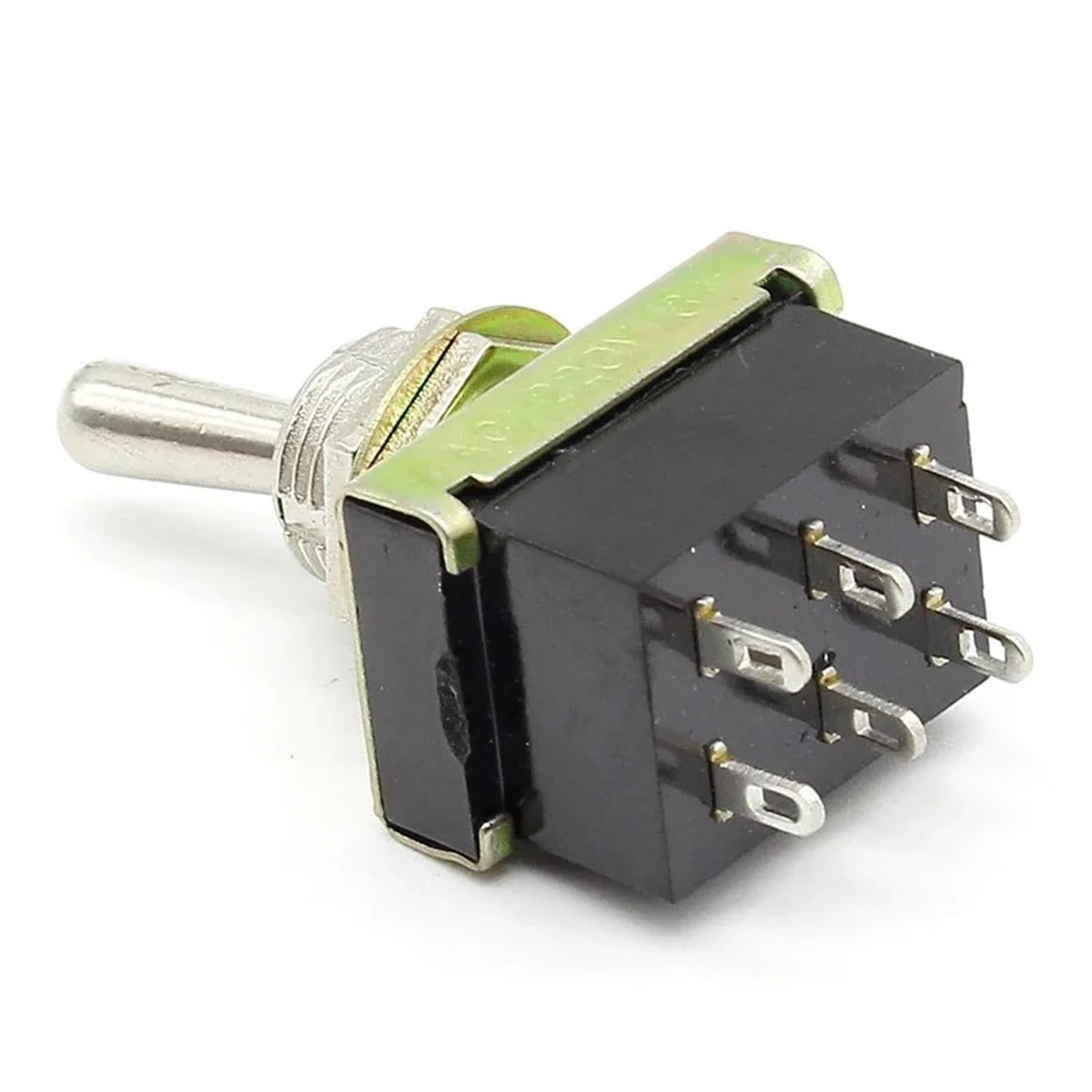 SSQAMACNC 5 Pieces KN3-3 Toggle Switch with Rocker Switch ON - ON Six Feet