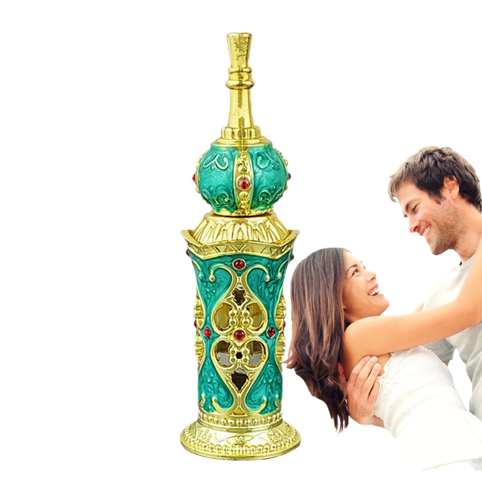 Perfume árabe para mujer,aceite perfume concentrado oro | Larga duración seducción floral elegante atraer fragancia mujer regalo para amantes Yatlouba