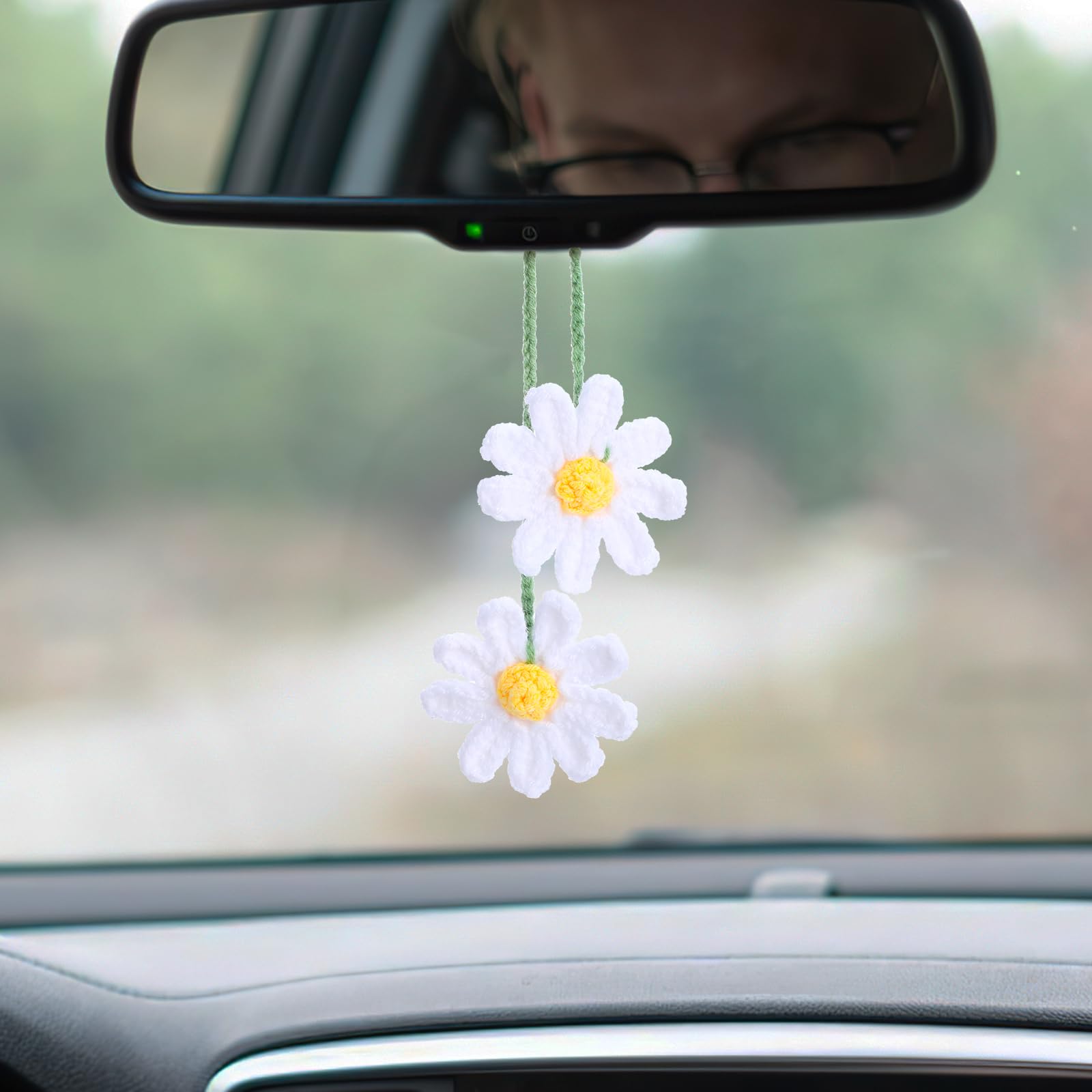 Panier Suspendu Au Crochet Pour Plantes De Voiture Boho, Plante Suspendue Pour La Décoration De La Voiture