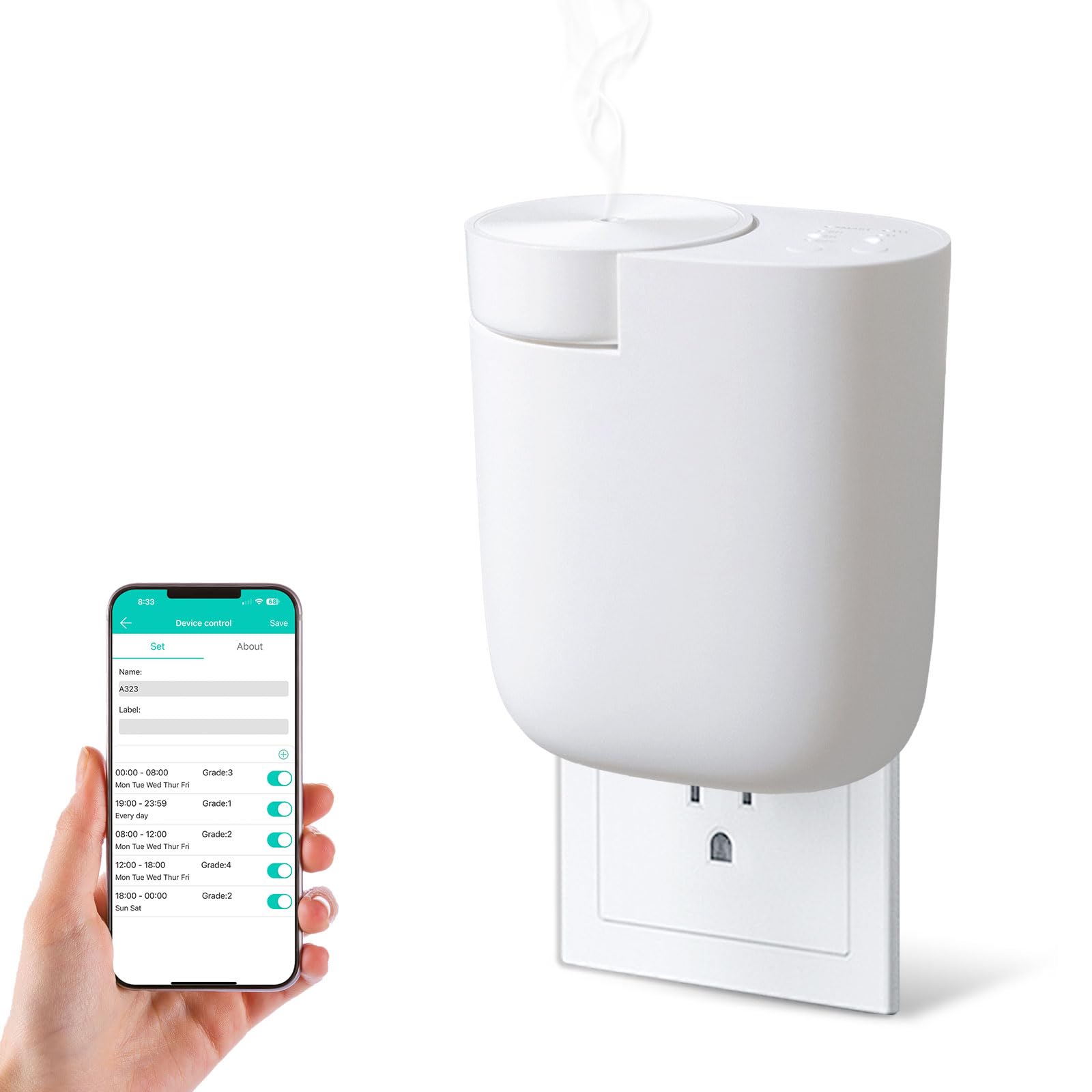 Amazon.com: Plug-in Diffuser, Waterless Scent Air Machine