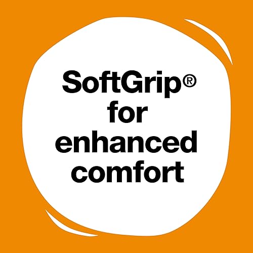 Miniatura 8 de Fiskars Tijeras de punta puntiaguda para zurdos de 5 pulgadas para niños de 4 a 7 años, para la escuela o manualidades, Red Lightning