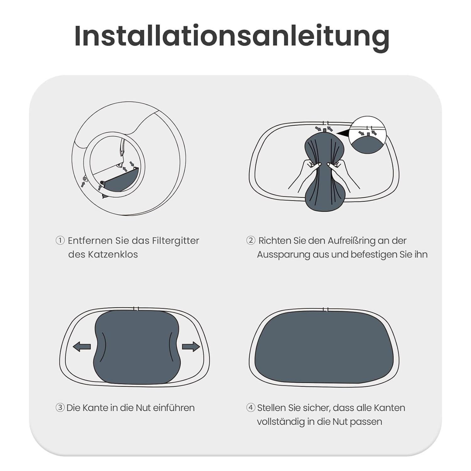 MSP04 - Lettiera autopulente per gatti