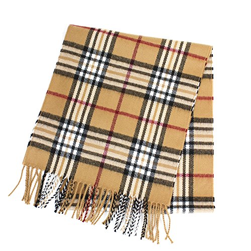 日本製 国産 マフラー2 メール便対応 メンズ レディース 紳士 婦人 ユニセックス 中学生 高校生 学生 (CTチェックベージュ)