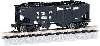 Bachmann Trains - USRA 55-TON 2-Bay Hopper CAR - Nickel Plate Road #99027- N Scale