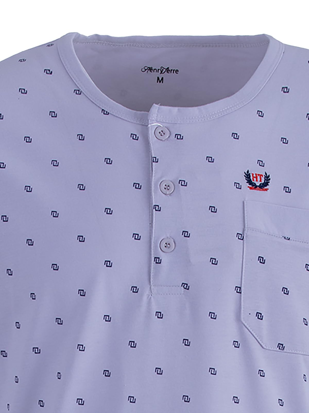 Chemise de nuit d'été à manches courtes pour homme Taille M-3XL