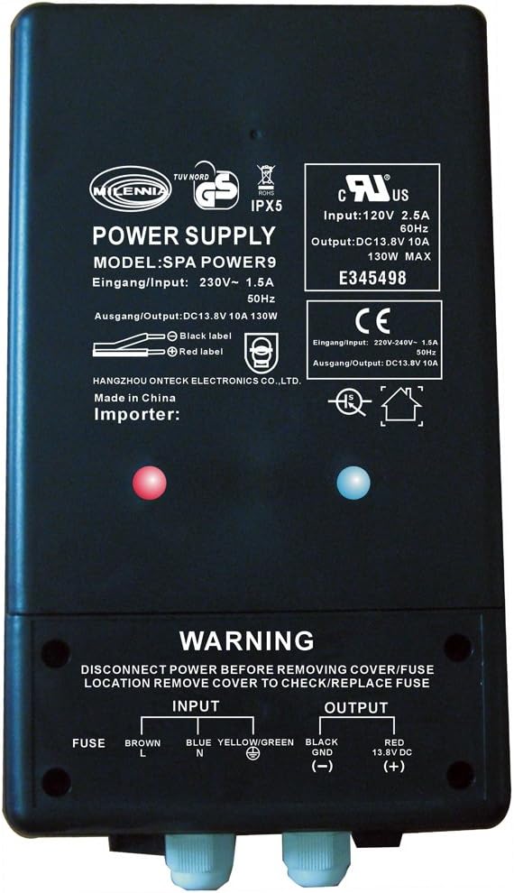 SPAPOWER9 Watertight Power Supply