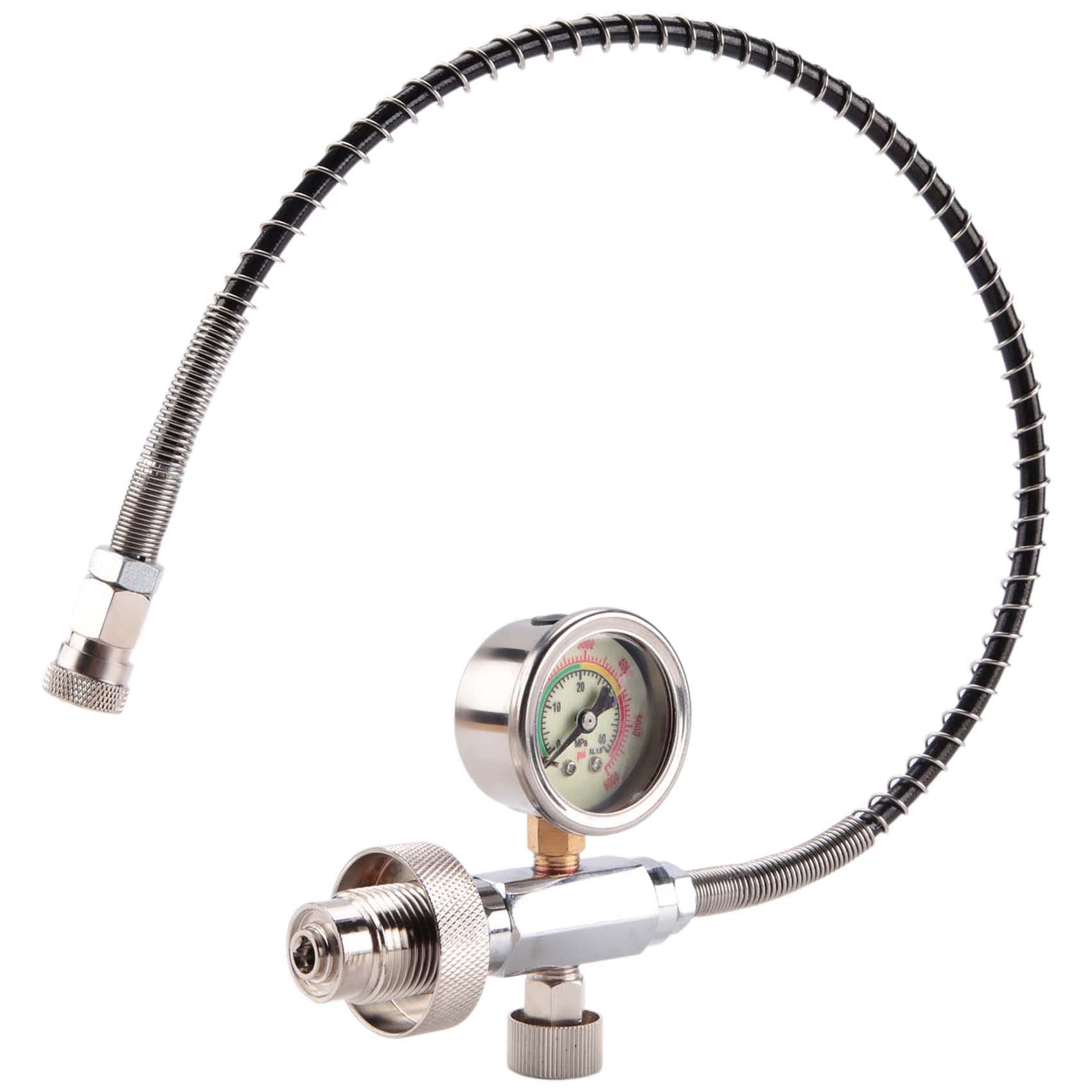 Actualice el adaptador de carga de la estación de carga de la botella de buceo con conector DIN 232/300 bar para la recarga de aire PCP