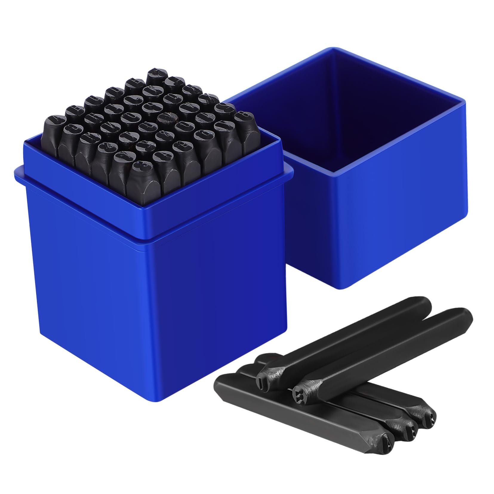 Coffret d'outils de marquage et poinçons métalliques gravure lettres et chiffres