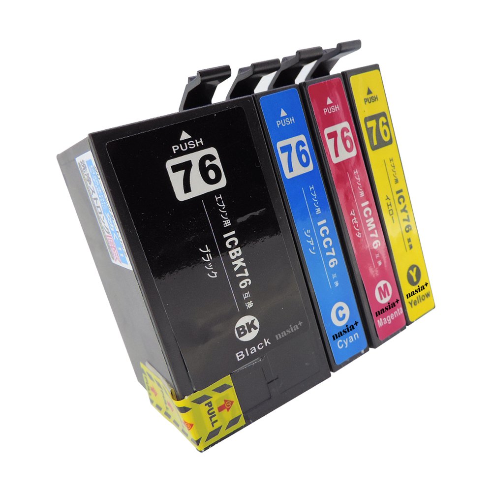 Amazon.co.jp: EPSON プリンター 洗浄液 IC4CL76用 (BK/C/M/Y