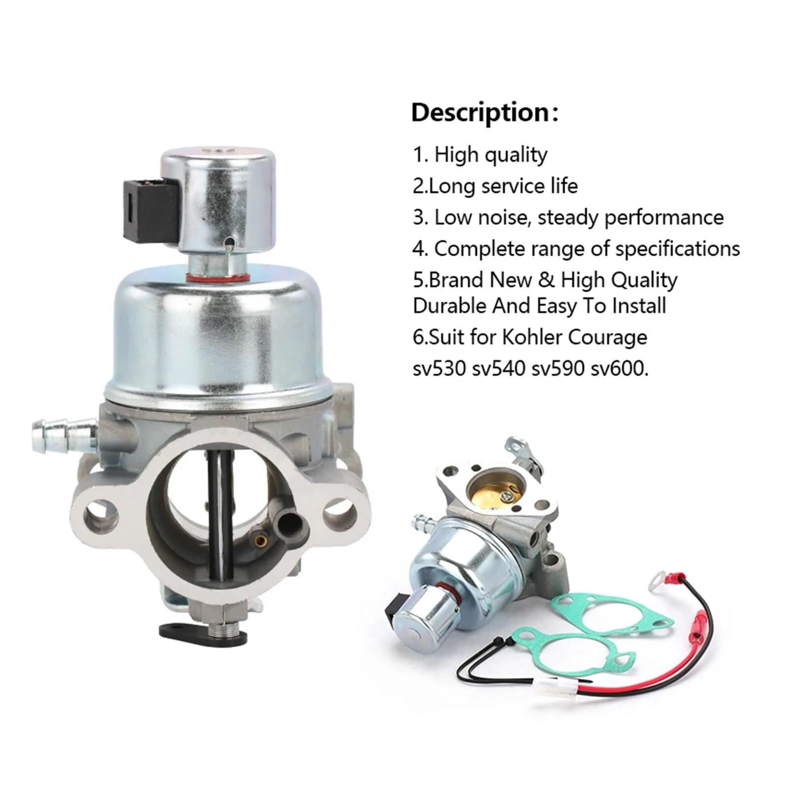 Carburetor Kit For Kohler SV540 SV590 SV600 SV470 SV470 SV480 SV591 SV610 SV620 Garden Power Tool Accessories