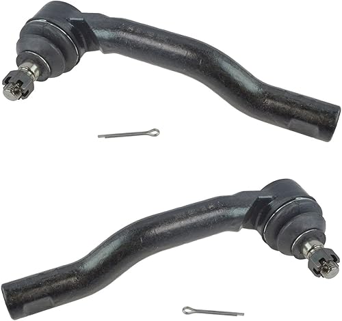 TRQ Juego de barras de acoplamiento delanteras exteriores compatibles con Ford Edge 2007-2014 Lincoln MKX 2007-2015