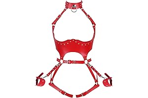 Leather Harness Belt Full Body Harness for Women