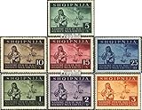 Prophila Collection Albanien (Dt.BES.2.WK.) 15-21 (kompl.Ausg.) postfrisch ** MNH 1944 Opferhilfe (Briefmarken für Sammler)