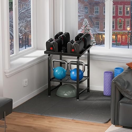 Miniatura 2 de Soporte para mancuernas grande y resistente