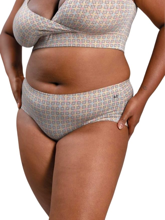 Image of &Circus Women's Puresoft Bare Hipster | Mid Rise Panties for Women Seamless Underwear Women