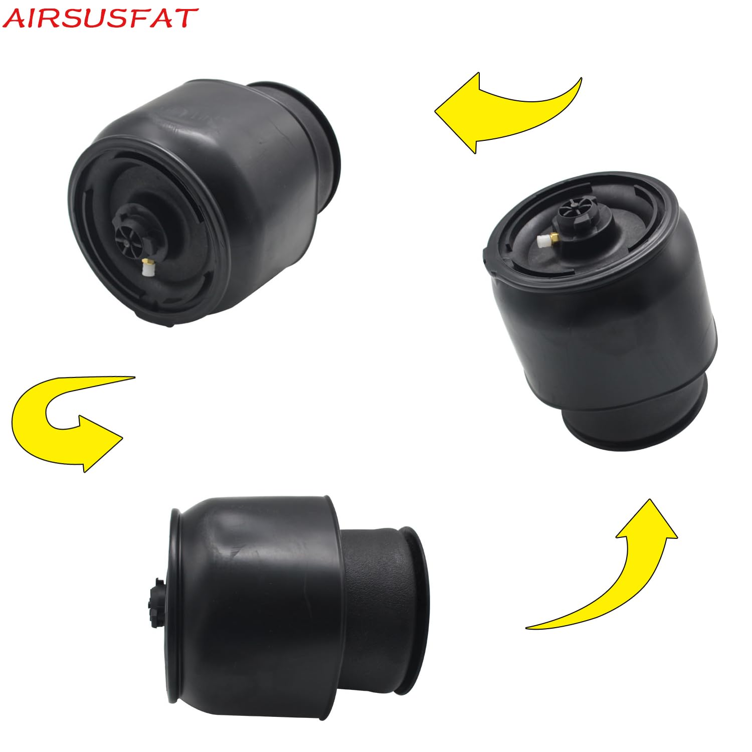 1 coppia di sacche ad aria posteriori destra sinistra Kit di riparazione per sospensione pneumatica per BMW X5 F15 X6 F16 F85 M50d 37126795013 37126795014 2014-2018