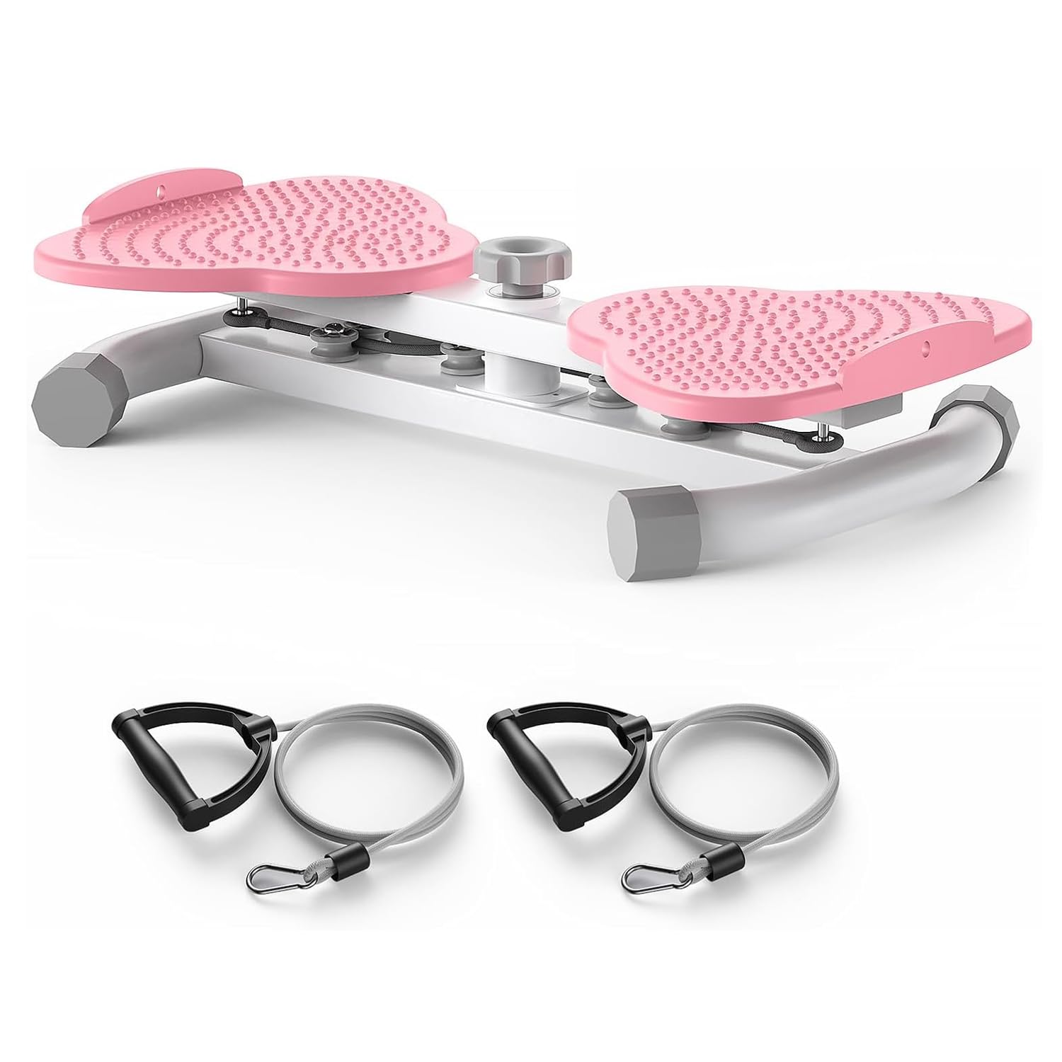 PYU Waist Twister Ab Machine for Women & Men | 300 lbs Capacity Core Exercise Equipment | Slim Waist & Abs Trainer | Noiseless Home Gym Workout Board with Resistance Bands-picture-32