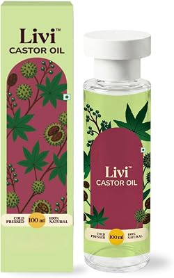 Cold Pressed Castor Oil for Skin & Hair care | 100% Natural, Zero Additives | Castor Oil for Hair Growth, Scalp Care & Deep Moisturization | Multipurpose Beauty & Wellness Oil | 100ml