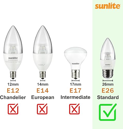 Miniatura 8 de Sunlite Bombilla LED PAR16 regulable, de cuello corto, empotrable, 7 vatios, (reemplazo halógeno de 50 W) 500 lúmenes, base E26 media, certificación