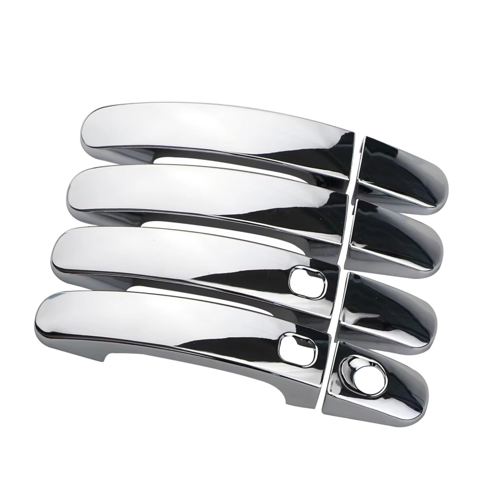 Kedfbts One Color Handle Trim Shell Compatible With For Focus 3 For Mk3 2012 2013 2014 2015 2016 2017 Accessories Chrome Car Exterior Door Handle Cover Trim Sticker Handle Shell(Abs Style)